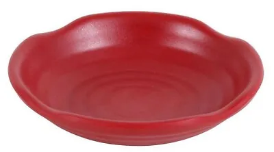 Degustation Dishes Ramekin Bowls Sauce Dip Tapas Melamine 13x2.5cm Troya Red • £2.25