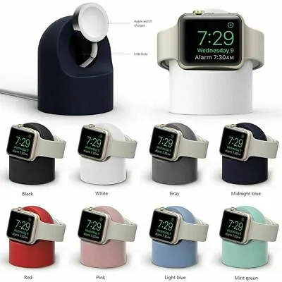 $11.69 • Buy For Apple Watch IWatch 1/2/3/4/5/6 Charging Dock Station Charger Holder Stand