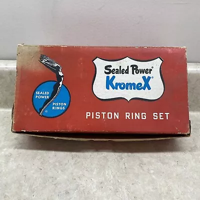 Sealed Power Kromex Vintage Piston Ring Set 9120 KX STD. 8 Cylinder • $15