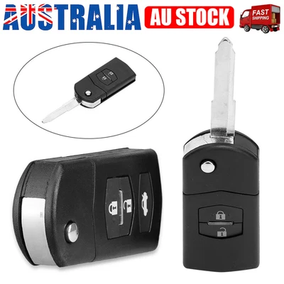 $10.95 • Buy For Mazda 3 5 6 RX7 RX8 BT50 Buttons Cover Remote Control Flip Key Shell Cases