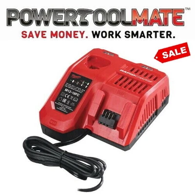 £31.99 • Buy Milwaukee M12-18FC 240v UK 18v & 12v Li-ion Rapid Charger M12-18C Genuine