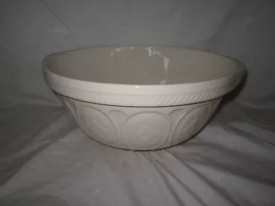 VTG T G Green Church Gresley Made England Gripstand Mixing Bowl White Large 13  • $179.99