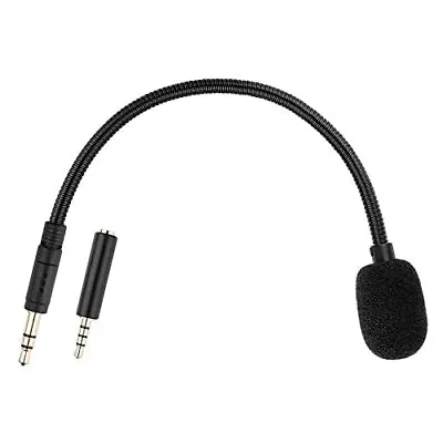 Smays 3.5mm Microphone Aux Mic For Headphone Jack Detachable Plug-in Microfono • $12.25