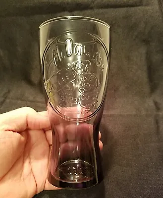 1995 McDonald's Purple  Speedee 1955  Embossed Collector's Glass  • $6.31