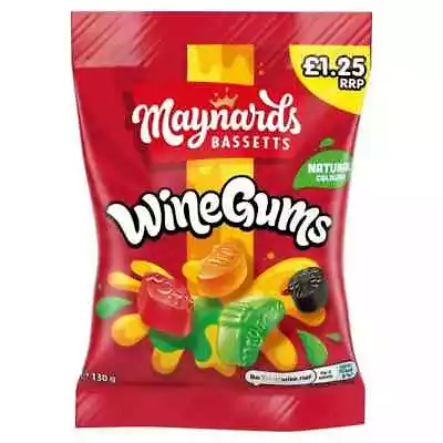 Maynards Bassetts Wine Gums 10 Bags X 130g • £13.95