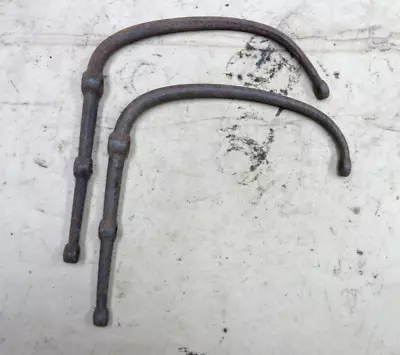 1928 1929 Model A Ford Sedan REAR FENDER BRACES Original Brackets Pair • $75