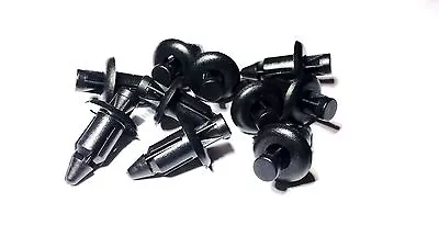 10x PLASTIC FAIRING PANEL CLIPS RIVETS SUZUKI SV650 GSXR600 750 PUSH PRESS PIN  • £6.49