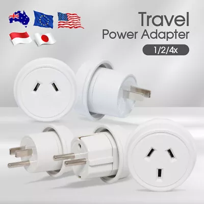 $19.50 • Buy Travel Adapter From Australia & New Zealand To EU/Bali/USA/JP