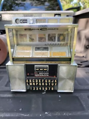 Vintage Seeburg Jukebox Wall Mount Table Top Selector Music Consolette Stereo  • $300