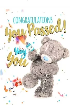 Me To You Congratulations You Passed Card Tatty Teddy • £3.95