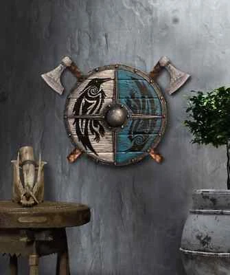 £70.80 • Buy Eivor Valhalla FULL SCALE Viking Shield  Authentic Battleworn Viking Shield