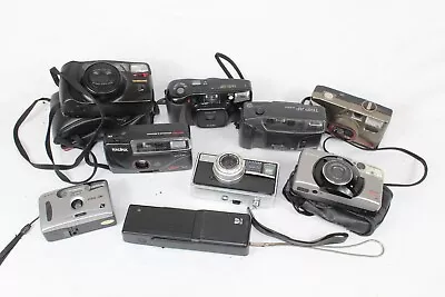 £0.99 • Buy F X9 Vintage Point And Shoot Cameras Inc. Halina, Fuji, Kodak Etc.