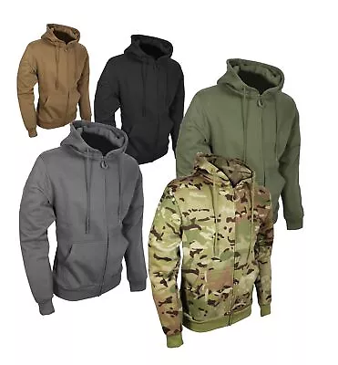 Viper Tactical Fully Zipped Fleece Hoodie Airsoft Leisure Wear Hoody Clothing • £9.95