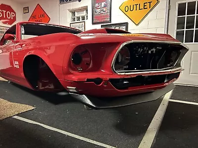 1969 Ford Mustang Boss 429 Front Spoiler With Attaching Hardware Front Scoop • $806.36