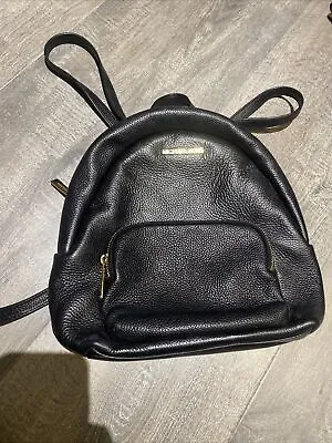 Michael Kors Erin ? Medium Backpack Black Pebbled Leather • $59.99