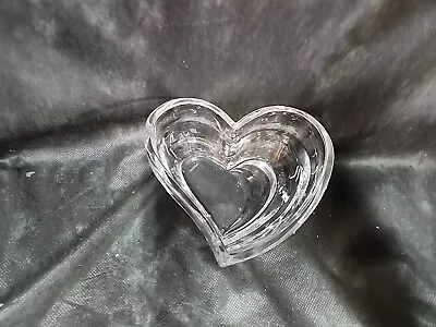 Lenox Crystal Heart Bowl • $9.95