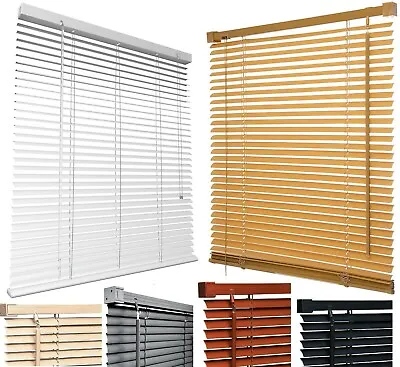 PVC Venetian Blinds Easy Fit Trimable Home Office Window VENETIAN Blind Curtain  • £5.20