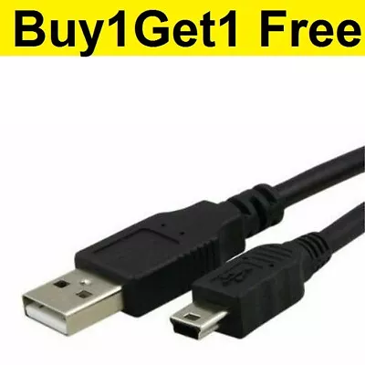 Universal USB Data Charger Cable Lead For TomTom Garmin Sat Nav GPS Camera MP3 • £3.29