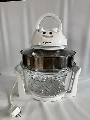 £36.99 • Buy Elgento E14020 White Halogen￼ Oven Cooker￼ With Racks & Extender￼ Ring Working