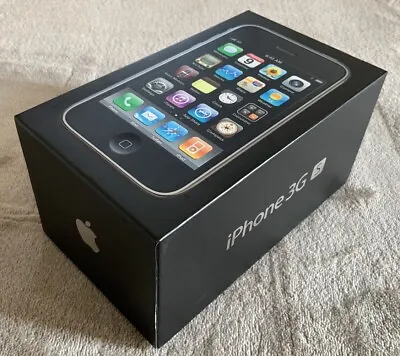 Genuine Apple IPhone 3GS Box & Packaging - Black - 32GB - BOX ONLY • £5