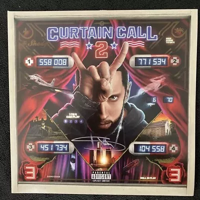 Eminem Hand Signed Autographed Curtain Call 2 Vinyl LP Album Rap Music Shady • $1500