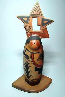 $100 • Buy Hopi Indian- Clay Butterfly Maiden Figurine-- Darlene Nampeyo