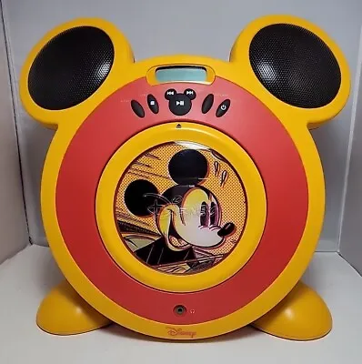 Disney Mickey Mouse CD Boombox DB3050-C Rare Authentic Tested  • $44.99