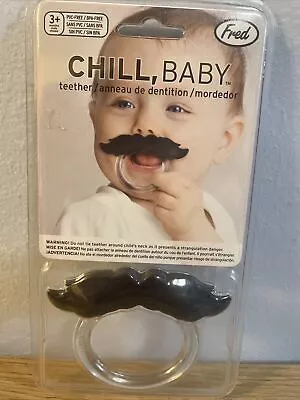 Teether Mustache By FRED *NEW* • $3.99