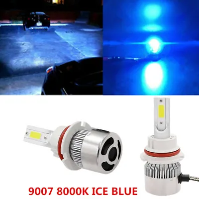 Ice Blue 9007 HB5 LED Headlight Bulb Kit For Dodge Caravan 1996-2007 Hi Low Beam • $18.49