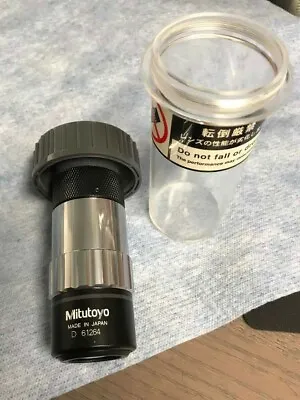Mitutoyo Microscope Objective ∞/0 QV-objective 1x • $575