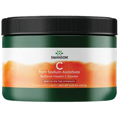 Swanson Buffered Sodium Ascorbate Vitamin C Powder 4.23 Oz Powder • $10.84