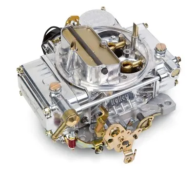 Holley Classic Carburetor750 Cfm4 Bblelectric Chokegas4160polish Aluminum • $820.62