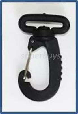 Heavy Duty Plastic/Metal Swivel Snap Hook - Clip Bag Belt Strap Cord Rope Buckle • $3.88
