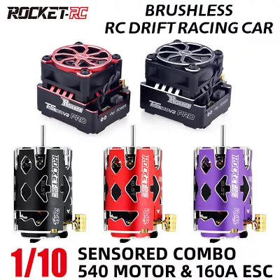 Surpass Hobby Rocket-RC Thunder 540 Brushless Motor & ESC Combo For 1/10  RC Car • £154.74