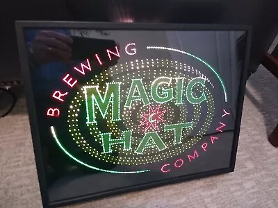 Magic Hat Brewing Fiber Optic Motion Bar Light Sign - Rare • $399