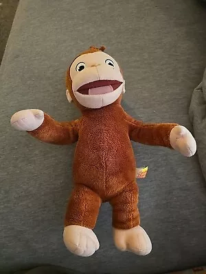 Marvel Toys Curious George 10  Plush Toy Poseable 2007 • £10