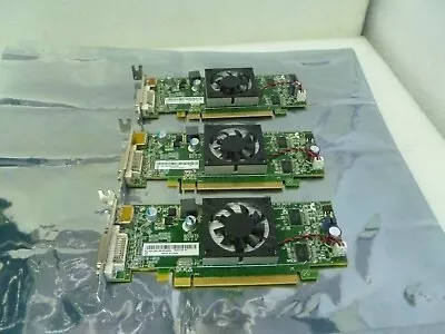 LOT OF 3 Lenovo ThinkCentre AMD Radeon HD7450 1GB 64Bit DVI+DP LP 03T7306 • $35