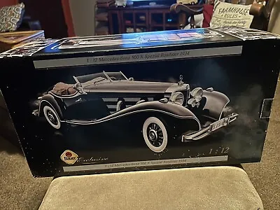 BAUER Exclusive 1:12 Scale 1934 Mercedes-Benz 500K Special Roadster • $1350