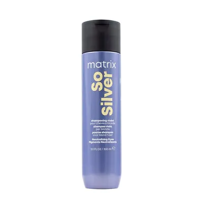 £17.98 • Buy Matrix Total Results So Silver Shampoo 300ml - Anti-yellow Shampoo