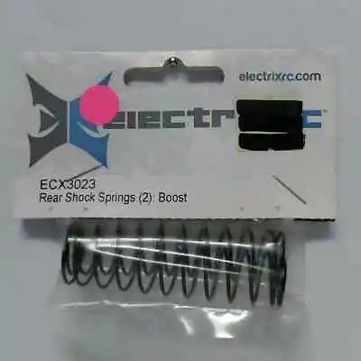ECX RC Parts: Rear Spring Blk Medium (2): 1:10 2wd Boost • $5.99
