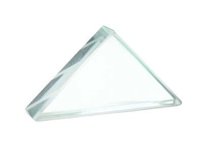 $14.99 • Buy Right Angle Refraction Prism, 35x35x45mm Sides - Flint Glass - Eisco Labs