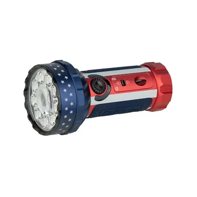OLIGHT Marauder Mini 7000 Lumens Flashlight With RGB Stars & Stripes Limited Edt • $199.95