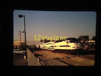 7S07 TRAIN SLIDE Railroad 35MM Photo METROLINK 898 ORANGE CALIFORNIA 5-7-10 • $8.96