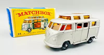 Matchbox Regular Wheel 34 - Volkswagen Camper W/BOX • $31