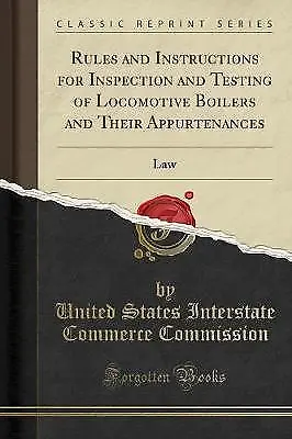 Rules And Instructions For Inspection And Testing • £12.71