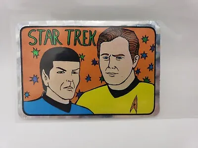 $29.99 • Buy Rare Original Star Trek Prism Vending Sticker 1980s 90s SPOCK KIRK 