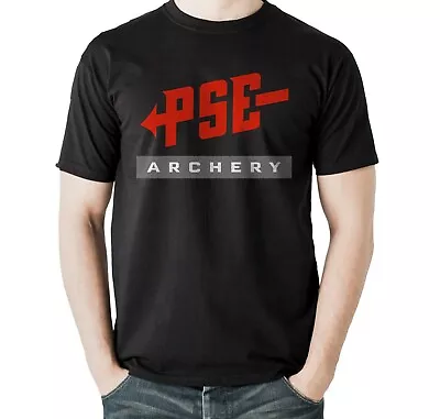 PSE Archery Bow Crossbow Bolt Arrow Hunting Deer Sports Black T-shirt Size S-5XL • $25.50