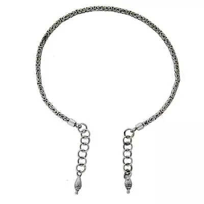 Tabra Jewelry 925 Sterling Silver Anklet Connector Chain Vault AK25 (Large) • $160