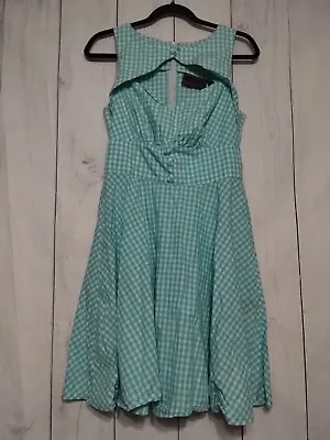 Voodoo Vixen Turquoise Dress Size L • $36