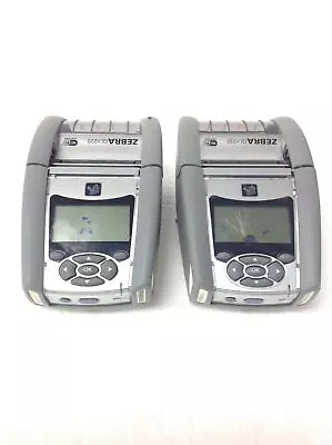 Lot Of 2 Zebra QLN220 Mobile Barcode Bluetooth Thermal Printers WORKING • $26.95